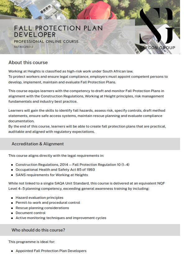 Brochure - Fall Protection Plan Developer_001