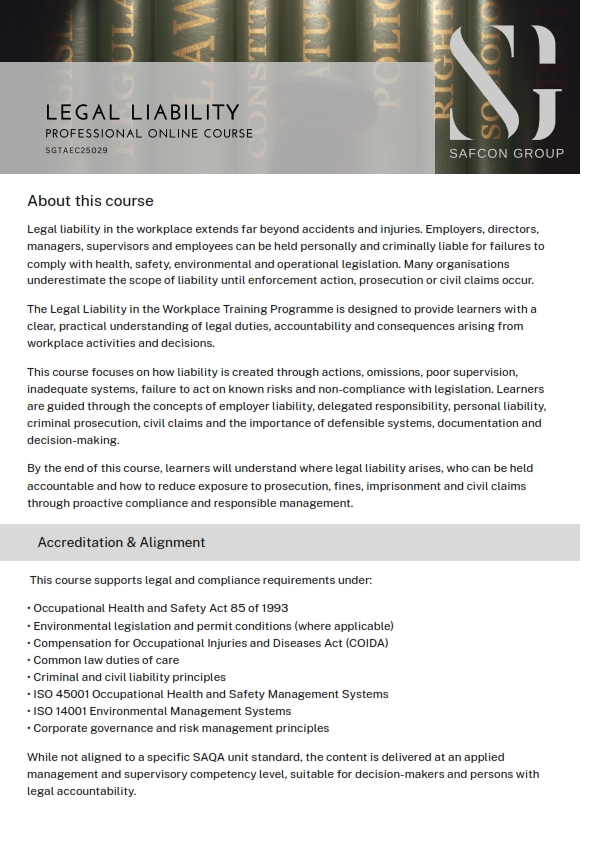 Brochure - Legal Liability_001