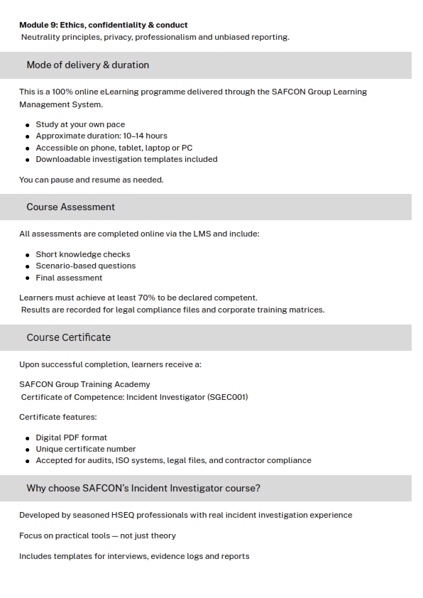 Course Brochure - SGTAEC25001 - Incident Investigator (New)_003